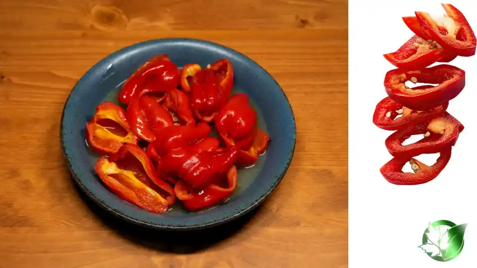 Commercial presentation of Dried Bell Peppers for wholesale product evaluation and buyer review.